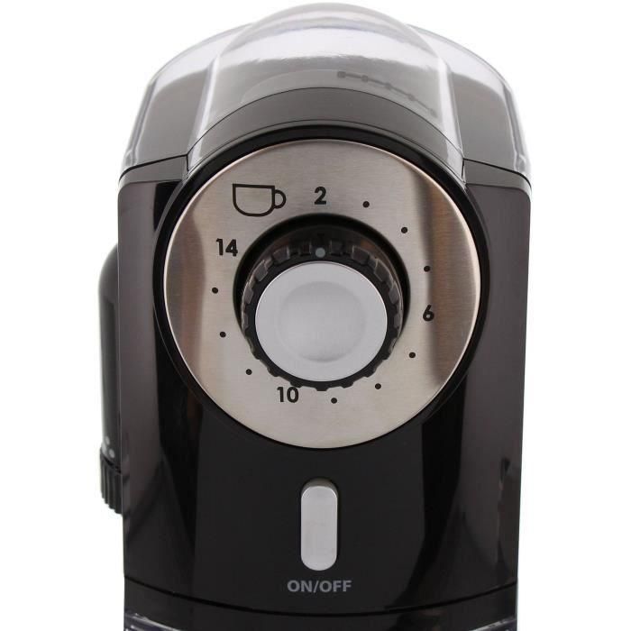 MELITTA 1019-02 Molino molinillo de café eléctrico - Negro 5 MELITTA 1019-02 Molino molinillo de café eléctrico - Negro 5