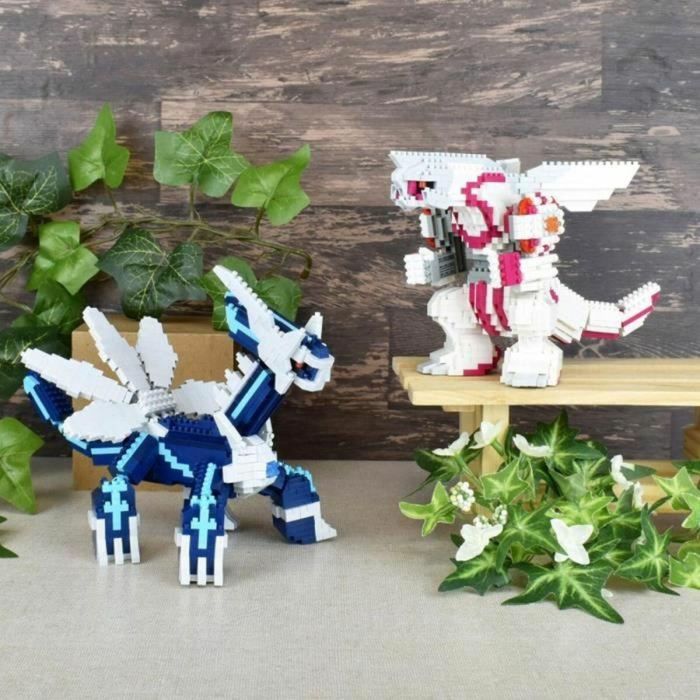 Bandai NANOBLOCK Figura de ladrillo Pokémon Palkia NAN4972825225318 1050 piezas 4