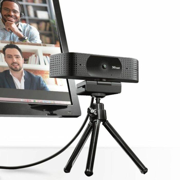 TRUST Webcam TW-350/ Enfoque Automático/ 3840 x 2160 4K UHD 1 TRUST Webcam TW-350/ Enfoque Automático/ 3840 x 2160 4K UHD 1