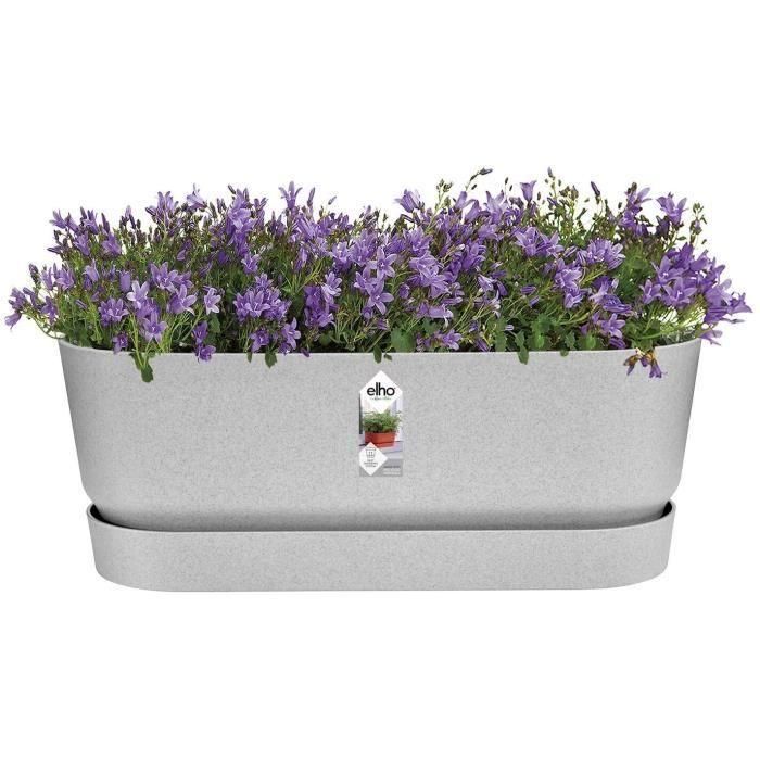 Jardinera Elho Gris 50 cm Plástico 2 Jardinera Elho Gris 50 cm Plástico 2