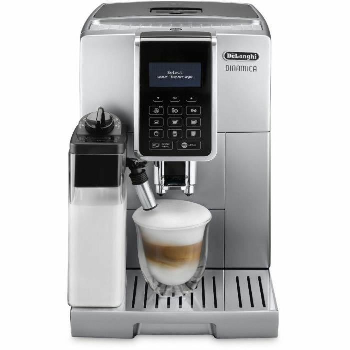 Delonghi ECAM 350.75.S Cafetera espresso automática Dinamica Pantalla Táctil Capuccino 1 toque Jarra Leche 300g Granos Plata 4 Delonghi ECAM 350.75.S Cafetera espresso automática Dinamica Pantalla Táctil Capuccino 1 toque Jarra Leche 300g Granos Plata 4