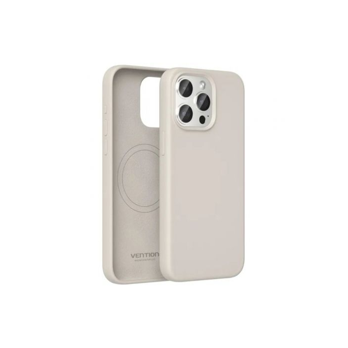 Funda Silicona con Magsafe Vention KUDM0-40/ Compatible con iPhone 13 Pro Max/ Gris