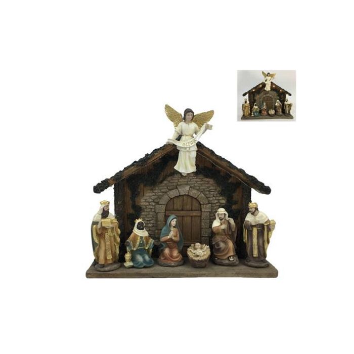 Nacimiento Navidad Tradicional DKD Home Decor Multicolor 8.5 x 23 x 28 cm 0 Nacimiento Navidad Tradicional DKD Home Decor Multicolor 8.5 x 23 x 28 cm 0