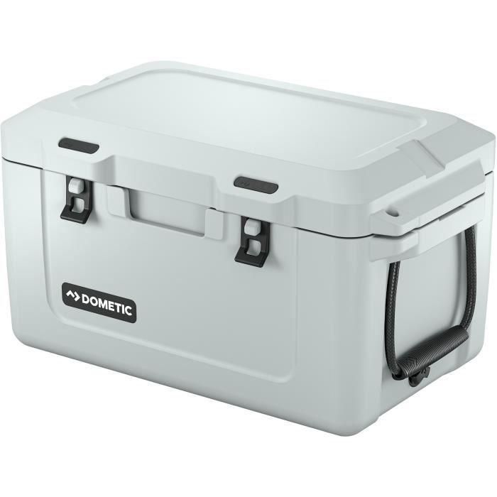 Dometic DOM0713814336219 Nevera Portátil Patrol 35, 36L, Mantiene Hielo Varios Días, Tapón Drenaje, Blanca