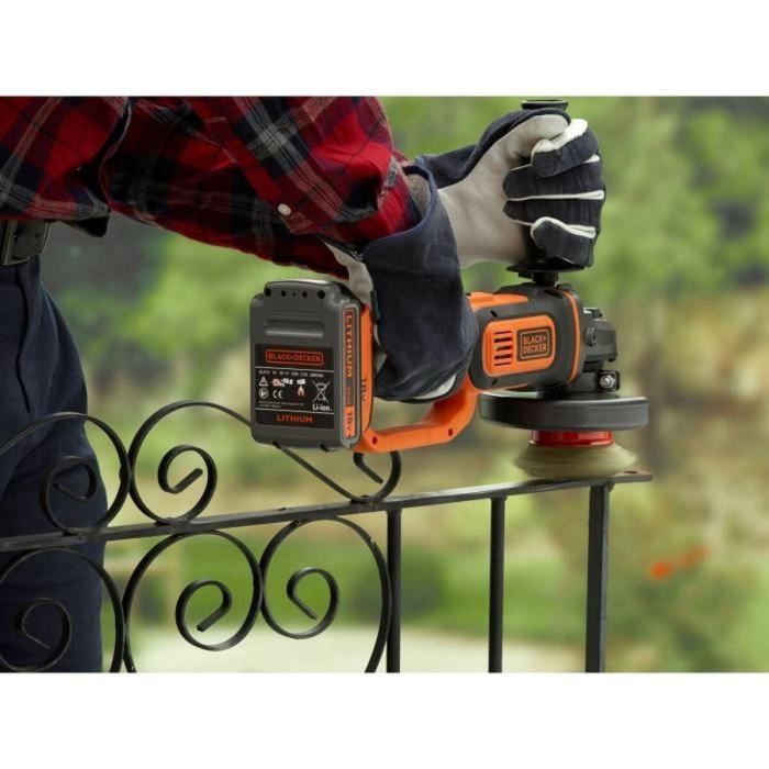 Black&Decker BCG720N - Amoladora angular 125mm 18V sin batería ni cargador 14 Black&Decker BCG720N - Amoladora angular 125mm 18V sin batería ni cargador 14