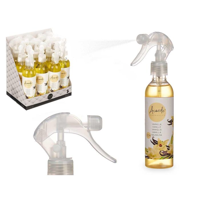 Ambientador Pulverizador Vainilla 200 ml - Acorde (24 Unidades) Ambientador Pulverizador Vainilla 200 ml - Acorde (24 Unidades)