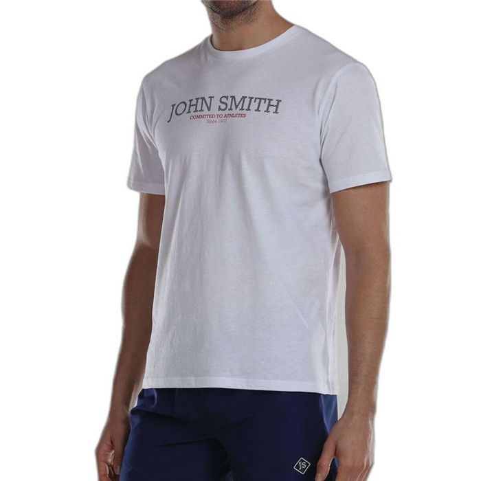Camiseta de Manga Corta Hombre John Smith Efebo Blanco 1
