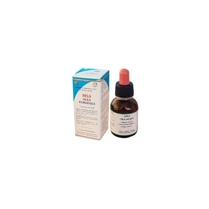 HERBOPLANET MSA Olea Europaea Brotes Jóvenes, Solución Hidro-Gliceroalcohólica Espagírica, contribuye a circulación normal, 50ml