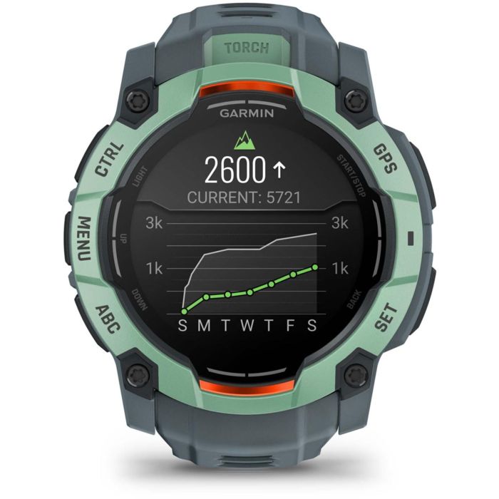 Garmin Instinct 3 AMOLED Smartwatch 50mm twilight/neo tropic con GPS y pantalla táctil 6
