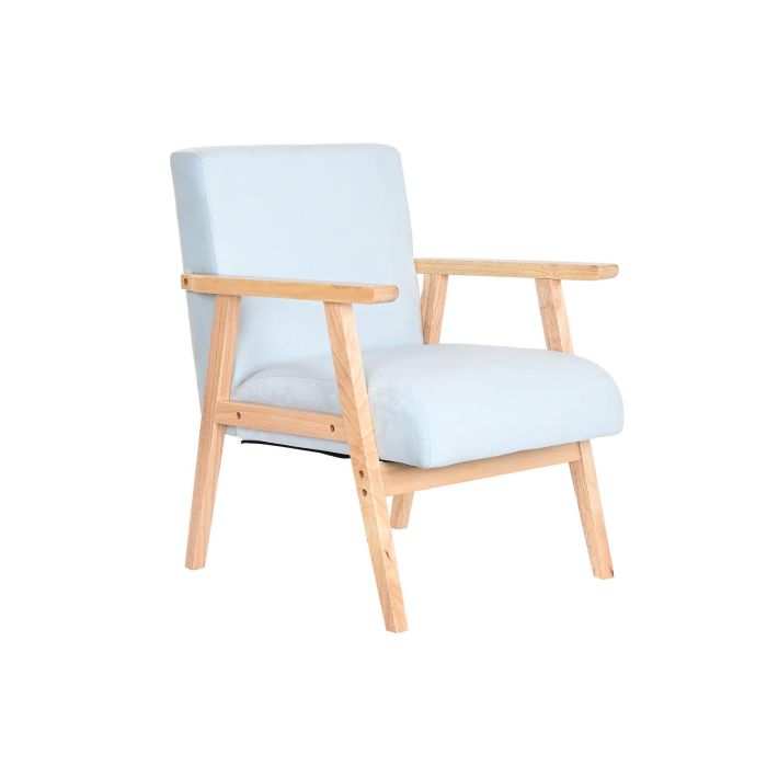 Butaca Sixties DKD Home Decor Azul Celeste 69 x 77 x 61 cm Butaca Sixties DKD Home Decor Azul Celeste 69 x 77 x 61 cm