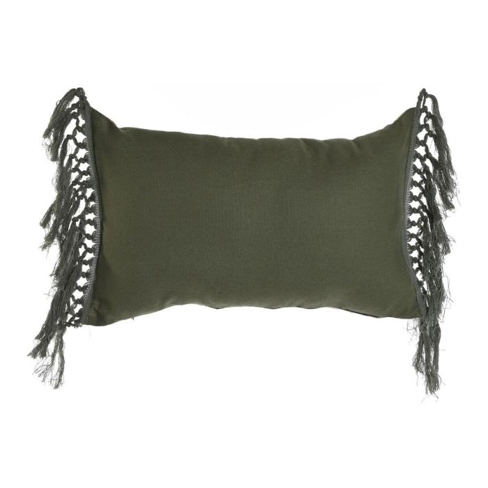 Cojin Boho DKD Home Decor Verde 15 x 30 x 50 cm