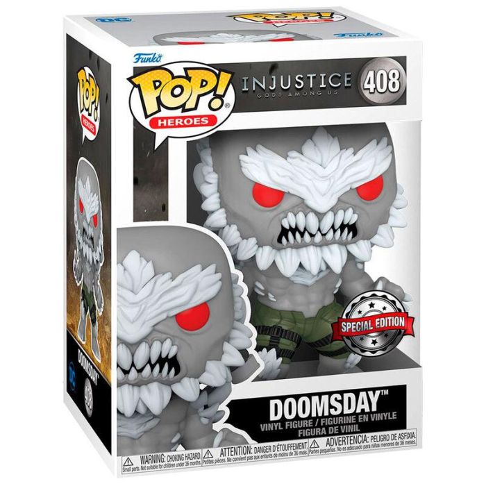 FUNKO Figura POP! DC Comics Doomsday Exclusive Vinilo 9cm