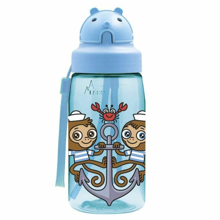 Botella de Agua Laken OBY Mikonauticos Azul Aluminio Plástico (0,45 L) 7 Botella de Agua Laken OBY Mikonauticos Azul Aluminio Plástico (0,45 L) 7