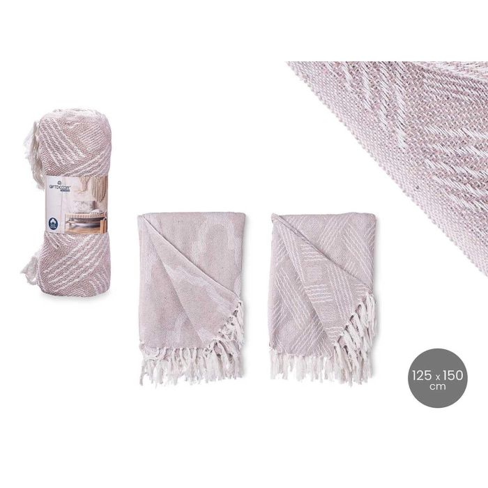 Multiuso Jacquard Gris 125 X 150 Cm Surtidos Giftdecor (12 Unidades) Multiuso Jacquard Gris 125 X 150 Cm Surtidos Giftdecor (12 Unidades)
