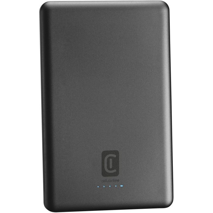 Cellularline MagSafe Wireless Power Bank MAG LITE 5000 Gray 1 Cellularline MagSafe Wireless Power Bank MAG LITE 5000 Gray 1