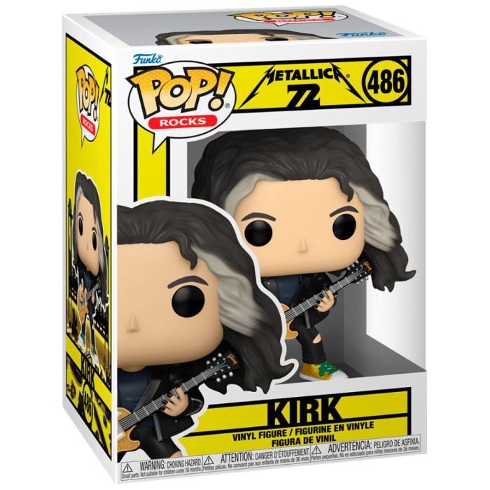 Figura POP Metallica 72 Kirk 0 Figura POP Metallica 72 Kirk 0