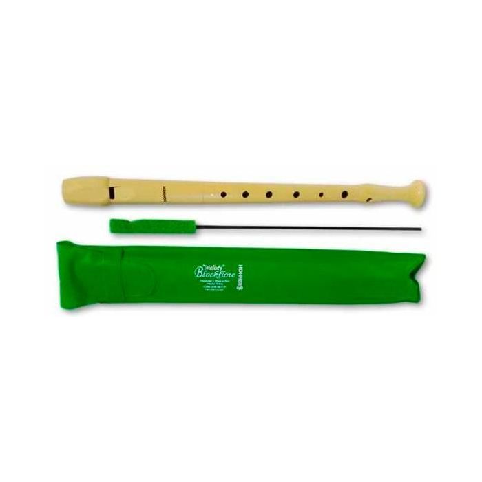Hohner Flauta Plástico Color Marfil Funda Verde Hohner Flauta Plástico Color Marfil Funda Verde