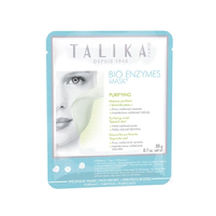 Talika Mascarilla Facial Limpiadora Purificante BIO ENZYMES Natural Bio-Celulosa Piel Mixta y Grasa 20g 8 Talika Mascarilla Facial Limpiadora Purificante BIO ENZYMES Natural Bio-Celulosa Piel Mixta y Grasa 20g 8