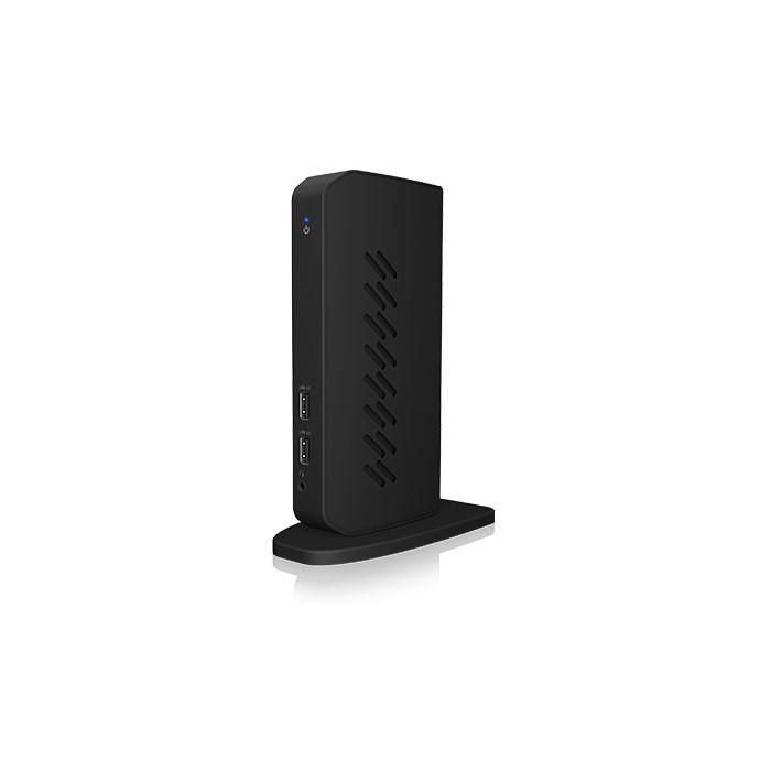 ICY BOX IB-DK2252AC Docking Station Notebook USB-C, 6x USB 3.2, 2x HDMI, Ethernet, 4K Ultra HD Negro 3