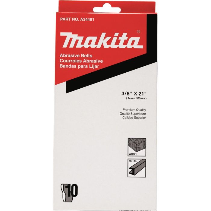 Makita Schleifband 9mm K120 10Stk. 1 Makita Schleifband 9mm K120 10Stk. 1