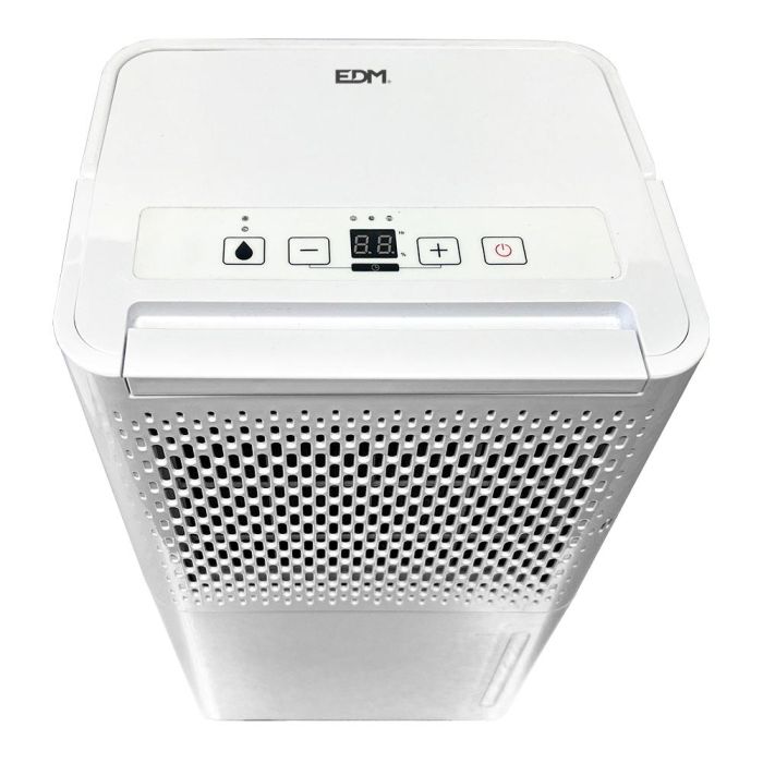 Edm Deshumidificador 250W 12L/día para 15-20m², Depósito 2.1L, Blanco, 42dB 1 Edm Deshumidificador 250W 12L/día para 15-20m², Depósito 2.1L, Blanco, 42dB 1