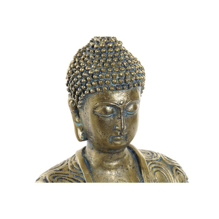 Figura Oriental DKD Home Decor Dorado 12 x 24.3 x 20 cm 1