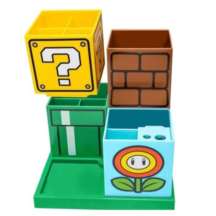 Organizador escritorio Super Mario Bros 15cm 2 Organizador escritorio Super Mario Bros 15cm 2