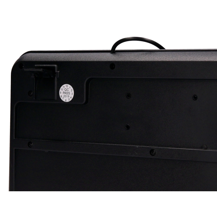 Q-connect Teclado Negro con Cable 1,5 m Compatible Windows 6