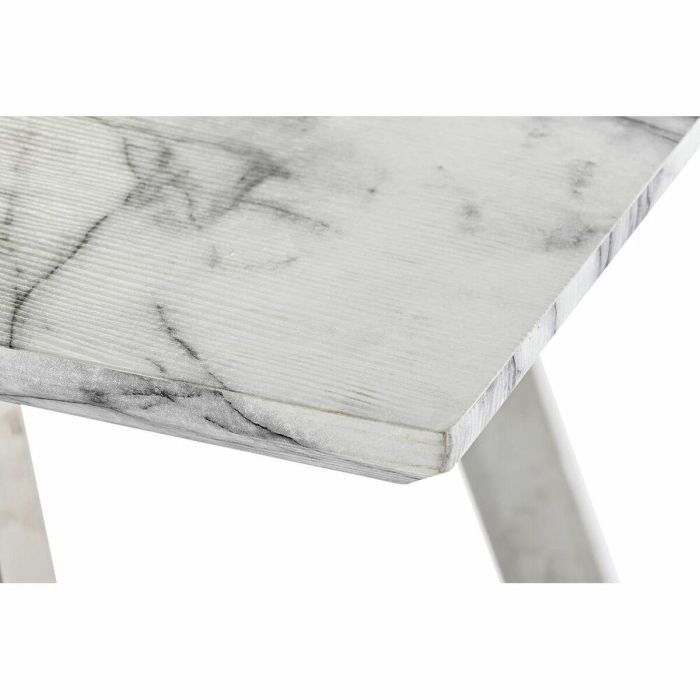 Mesa Comedor Moderno DKD Home Decor Blanco 90 x 76 x 160 cm 2 Mesa Comedor Moderno DKD Home Decor Blanco 90 x 76 x 160 cm 2