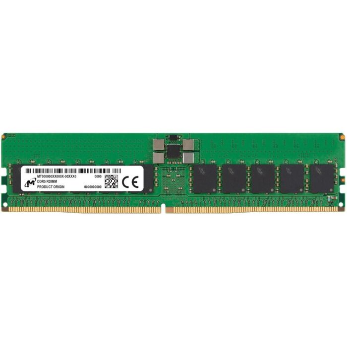 Micron MTC20F2085S1RC56BR RAM RDIMM 32GB 1x32GB DDR5 5600MHz CL46 ECC para Servidor (288-pin DIMM)