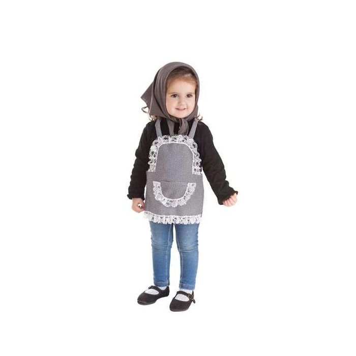 Disfraz infantil delantal castañera vichy t-1 (3-5 años) Disfraz infantil delantal castañera vichy t-1 (3-5 años)