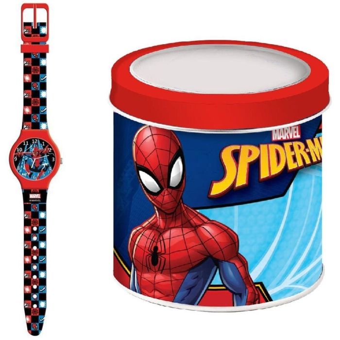 Reloj Infantil Spider-Man SPIDERMAN - TIN WATCH (Ø 33 mm)