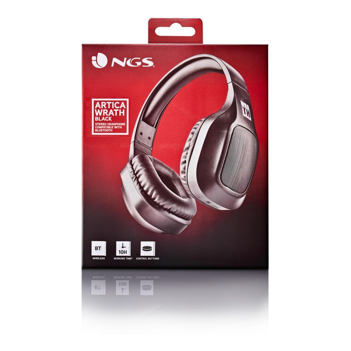 Auriculares Inalámbricos NGS Artica Wrath/ con Micrófono/ Bluetooth/ Negros 7 Auriculares Inalámbricos NGS Artica Wrath/ con Micrófono/ Bluetooth/ Negros 7
