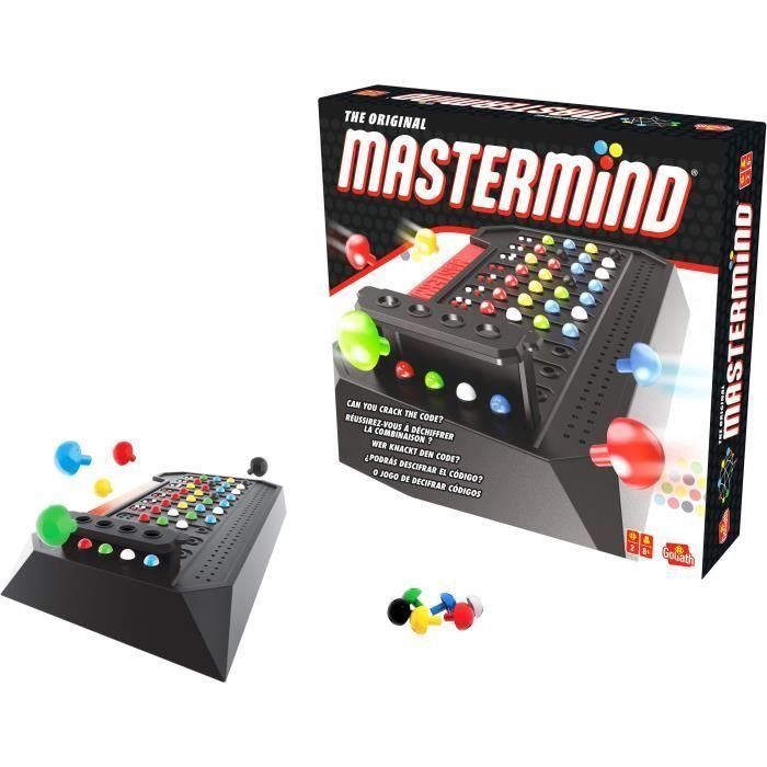 Goliath GOL8720077344235 Mastermind Classic Juego de Mesa, a partir de 8 años 1 Goliath GOL8720077344235 Mastermind Classic Juego de Mesa, a partir de 8 años 1
