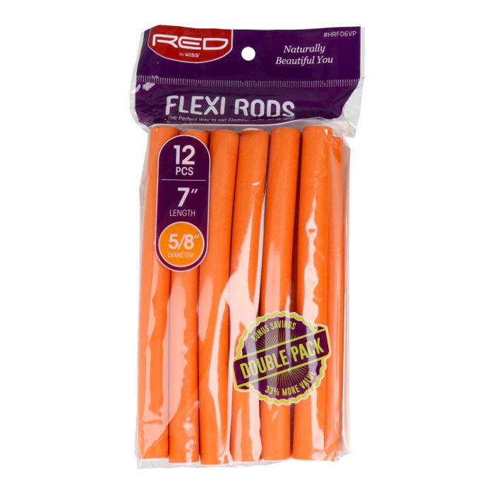 Red Kiss Flexi Rods 7" 5.8 Valuepack 12 Pcs Red Kiss Flexi Rods 7" 5.8 Valuepack 12 Pcs