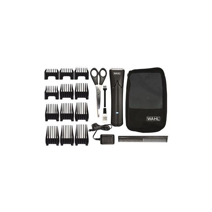 Wahl Cortapelos y Cortabarbas Trendcut Lithium Ion 1661-0465 - 12 Peines, Corte de 1.5-25 mm, Batería de Larga Duración 1 Wahl Cortapelos y Cortabarbas Trendcut Lithium Ion 1661-0465 - 12 Peines, Corte de 1.5-25 mm, Batería de Larga Duración 1