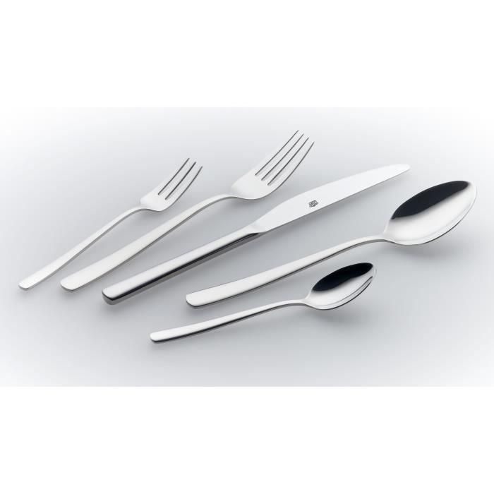 GSD GSW4005643893473 Juego de cubiertos de acero inoxidable macizo de 60 piezas