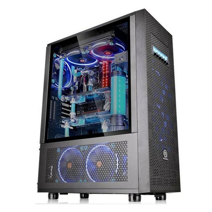 Caja Semitorre ATX THERMALTAKE CA-1F8-00M1WN-02 Azul Negro 3