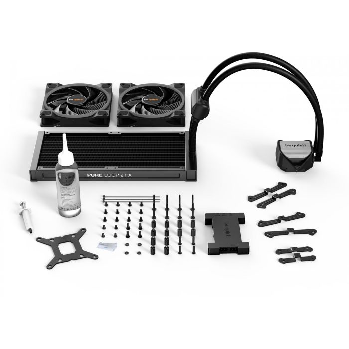 be quiet! Pure Loop 2 FX 280mm ARGB Refrigeración Líquida AIO para Procesador - 280mm Multiluminación 4 be quiet! Pure Loop 2 FX 280mm ARGB Refrigeración Líquida AIO para Procesador - 280mm Multiluminación 4