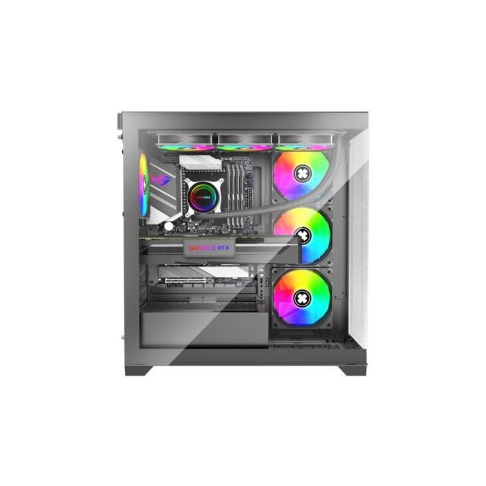 Xilence Midi Tower XG171 Gleam Black X818.ARGB PC Gaming con Ventana y Iluminación 1 Xilence Midi Tower XG171 Gleam Black X818.ARGB PC Gaming con Ventana y Iluminación 1