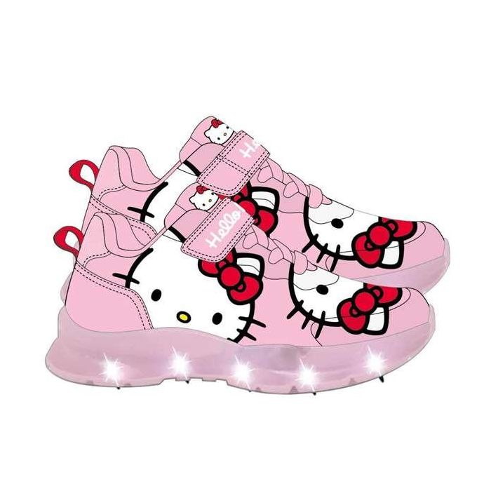 Cerdá t028 Deportiva Infantil Hello Kitty con Luces Suela TPR Rosa Talla 28