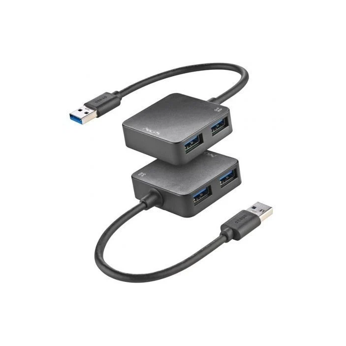 NGS IHUB3.0TINY Hub USB 3.0 de 4 Puertos 5Gbps para PC/MAC