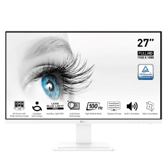 Monitor MSI MP273AW 27" Full HD 100 Hz 50 - 60 Hz