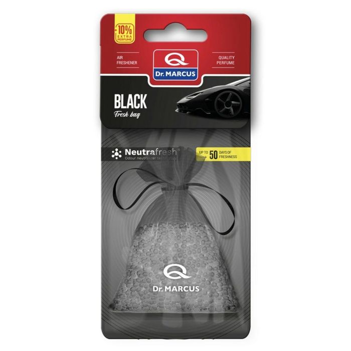 Ambientador para Coche Dr Marcus Fresh Bag black Fragancia Bolsita 1