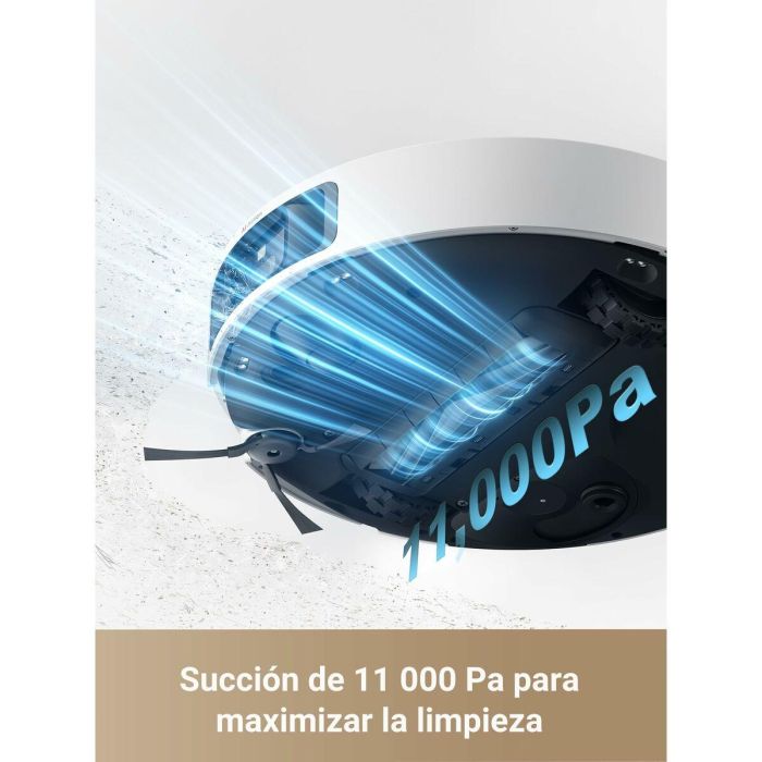 Dreame DRE1726072460171 Robot Aspirador L40 Ultra, Mopa Extraíble y Elevable, Cepillo Lateral Extensible, 11.000 Pa Succión 8