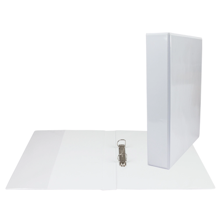 Esselte Carpeta Canguro 2 Anillas Mixtas 40mm A4 Plástico Blanca