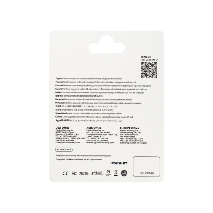 Tarjeta de Memoria Micro SD con Adaptador Patriot Memory PEF128GEP32MCX 1 Tarjeta de Memoria Micro SD con Adaptador Patriot Memory PEF128GEP32MCX 1