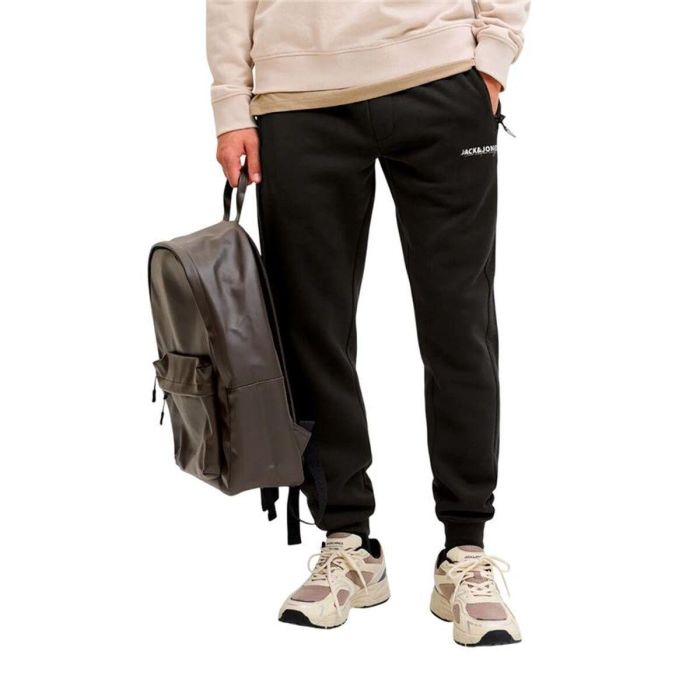 Pantalón Largo Deportivo Jack & Jones Jpstgordon Thatcher Negro Hombre 3