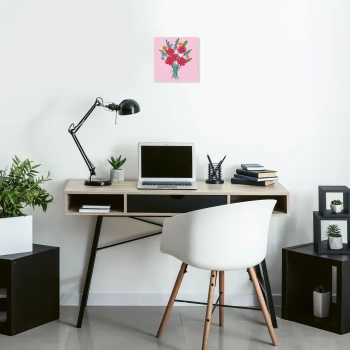 Ravensburger 25519 Pintar por numeros Ramo de amapolas 20x20 cm, Ocio creativo, Adulto 3