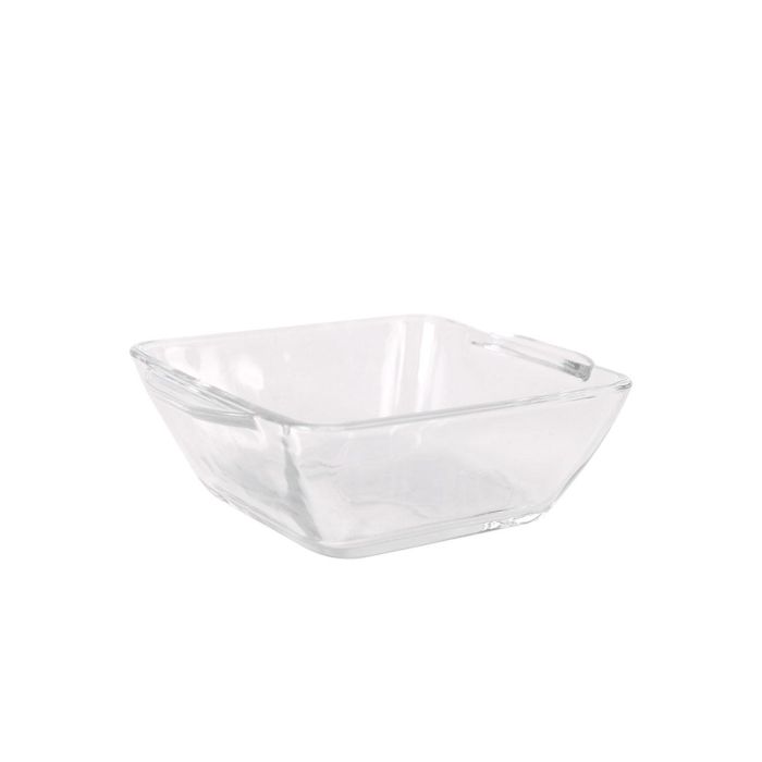 La Mediterranea Set 4 Boles Cuadrados Vidrio 9 x 9 x 4 cm "Anubis" (18 Cajas)